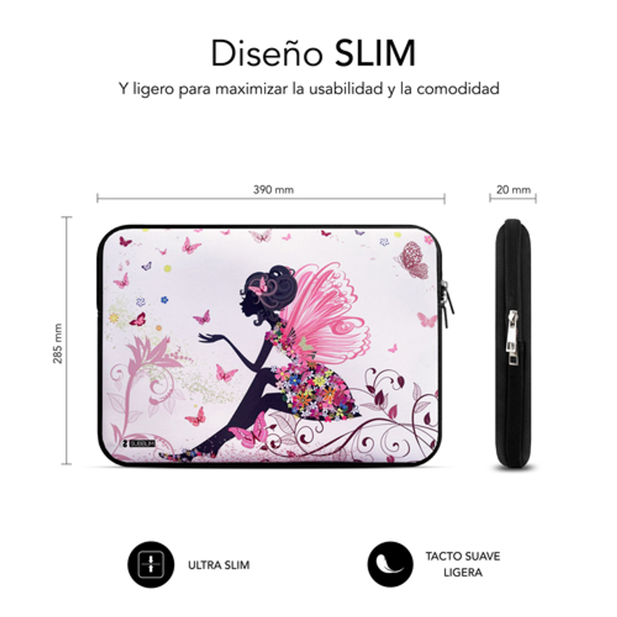 Funda para portátil Subblim SUBLS-SKIN152 15,6" - vista 4