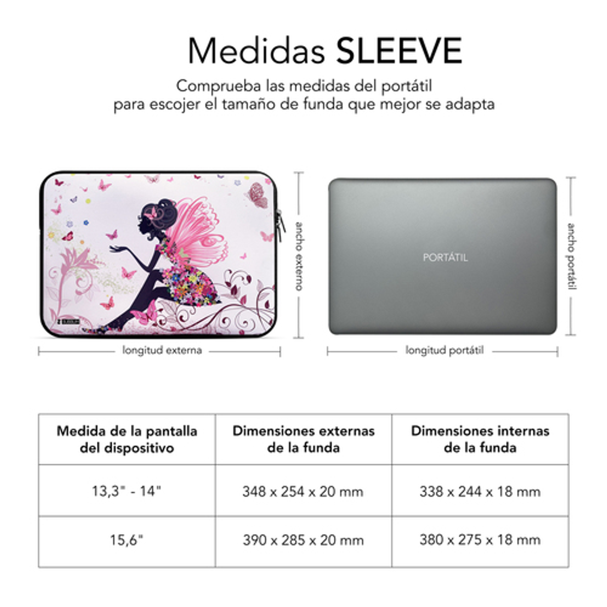 Funda para portátil Subblim SUBLS-SKIN152 15,6" - vista 5