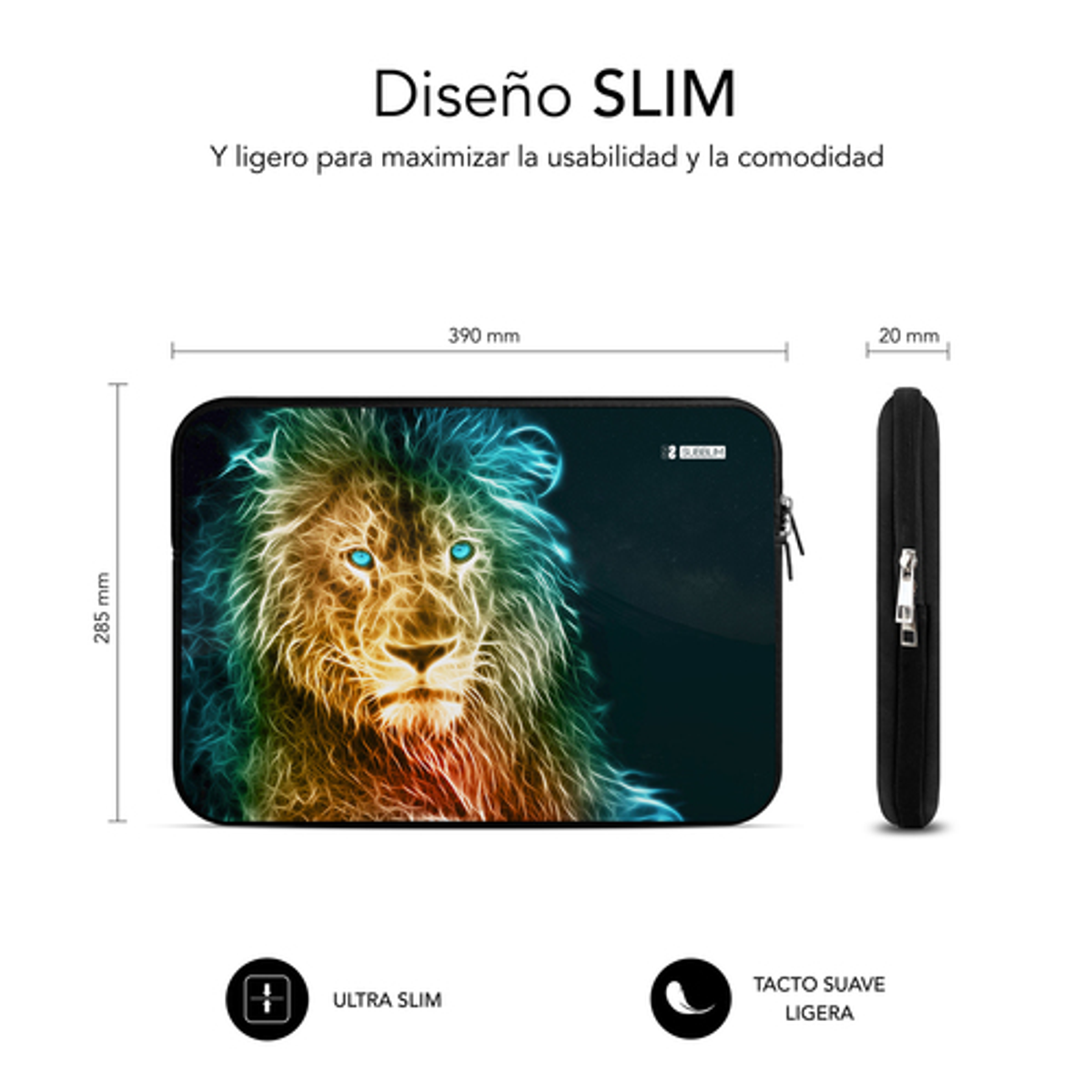 Funda para portátil Subblim SUBLS-SKIN153 15,6" - vista 4