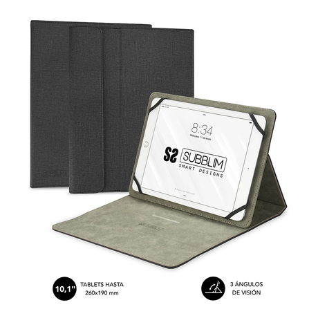 Funda para tablet Subblim SUB-CUT-1CT001 10,1" Negro