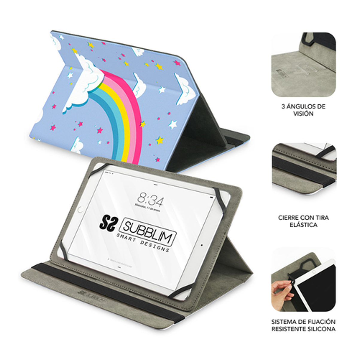 Funda para tablet Subblim SUB-CUT-4TC008 10,1" Multicolor - vista 2