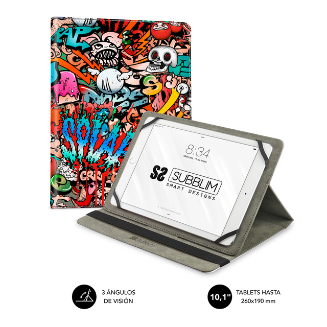 Funda para tablet Subblim SUB-CUT-4TC010 10,1" Multicolor