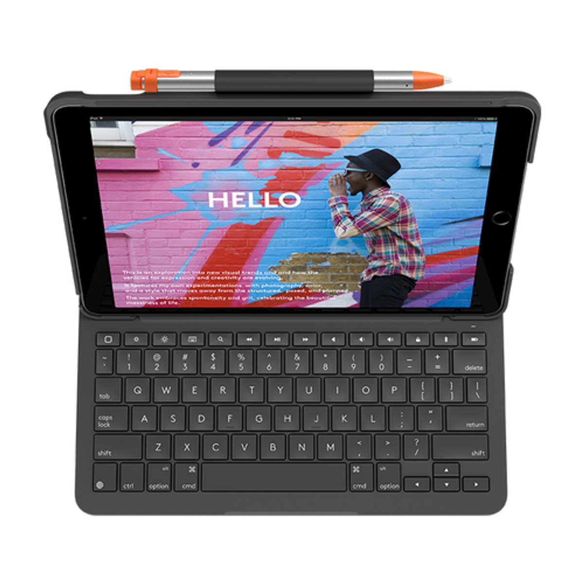 Funda con teclado Logitech 920-009478 10,2" - vista 3