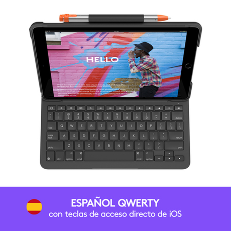 Funda con teclado Logitech 920-009478 10,2" - vista 7