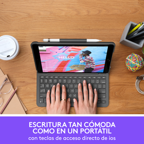Funda con teclado Logitech 920-009478 10,2" - vista 8