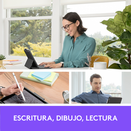 Funda con teclado Logitech 920-009478 10,2" - vista 13