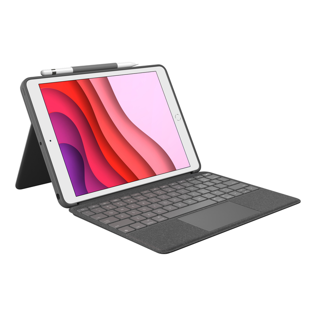 Funda con teclado Logitech 920-009627 10,2" Gris