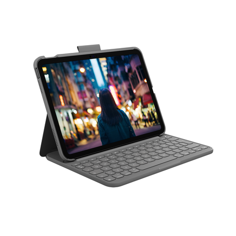 Funda con teclado Logitech 920-011426 Gris