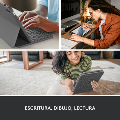 Funda con teclado Logitech 920-011426 Gris - vista 7