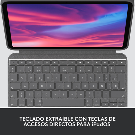 Funda con teclado Logitech 920-011439 Gris - vista 3