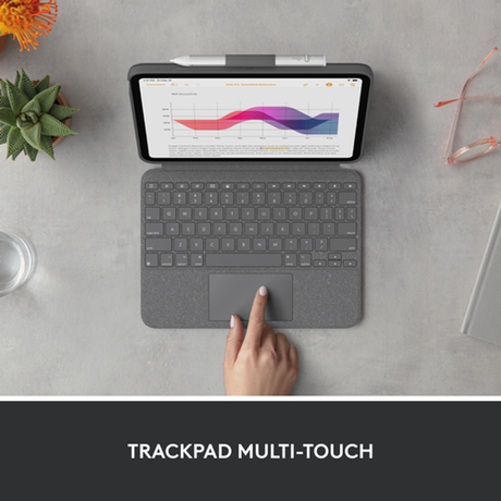 Funda con teclado Logitech 920-011439 Gris - vista 4