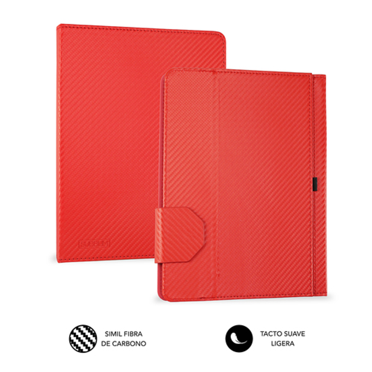 Funda con teclado Subblim SUB-KT1-USB002 10,1" Rojo - vista 3