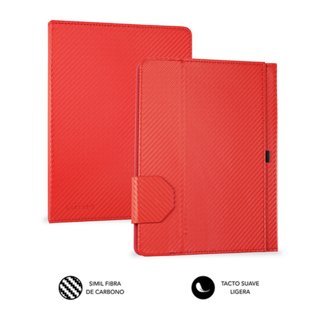 Funda con teclado Subblim SUB-KT1-USB002 10,1" Rojo - vista 3