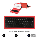 Funda con teclado Subblim SUB-KT1-USB002 10,1" Rojo - vista 4