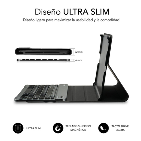 Funda con teclado Subblim SUBKT3-BTS060 Negro - vista 4