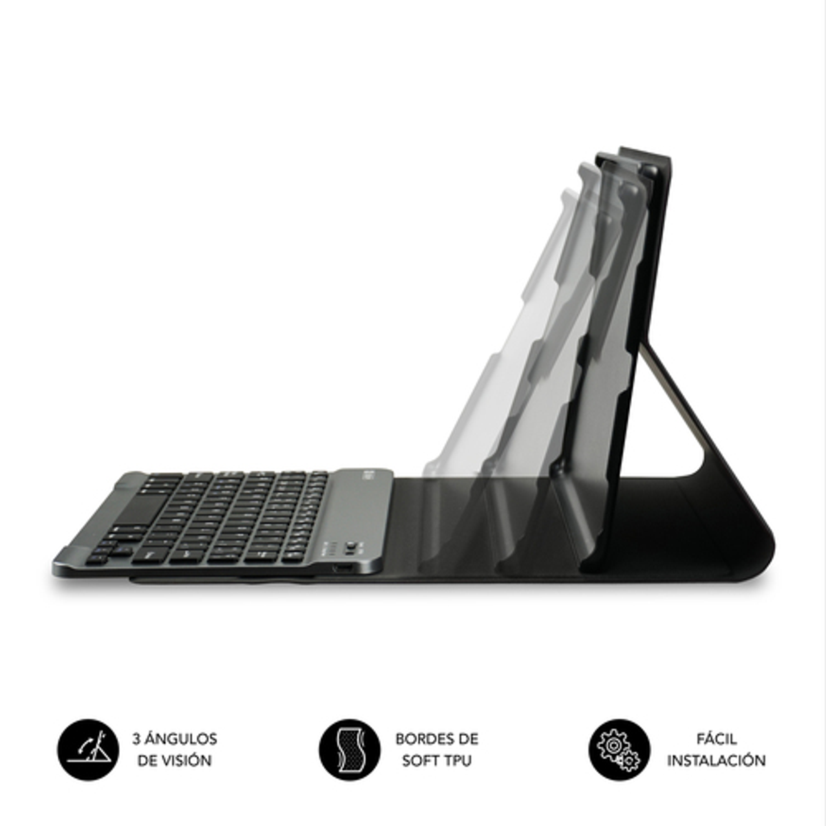 Funda con teclado Subblim SUBKT3-BTS060 Negro - vista 6