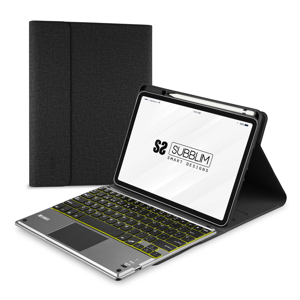 Funda con teclado Subblim SUBKT4-BTPI03