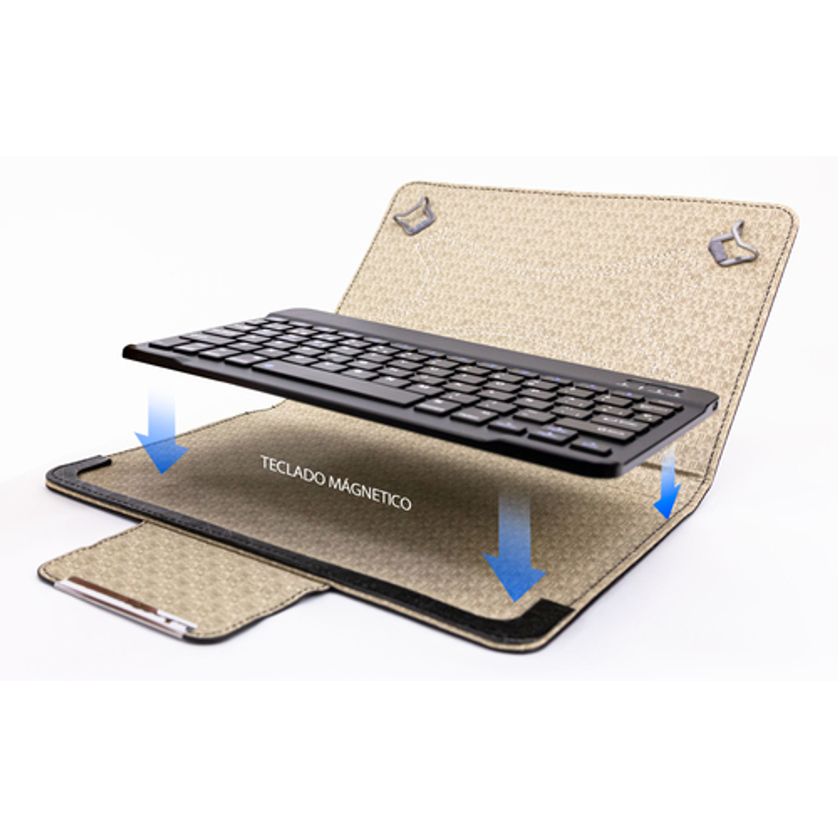Funda con teclado Talius TAL-CV3007-BLK 10,1" Negro - vista 3