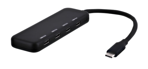 Hub TNB TCHUB4USBC negro