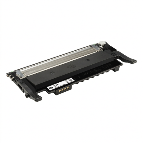 Cartucho de tóner HP 117A W2070A negro original, vista en perspectiva
