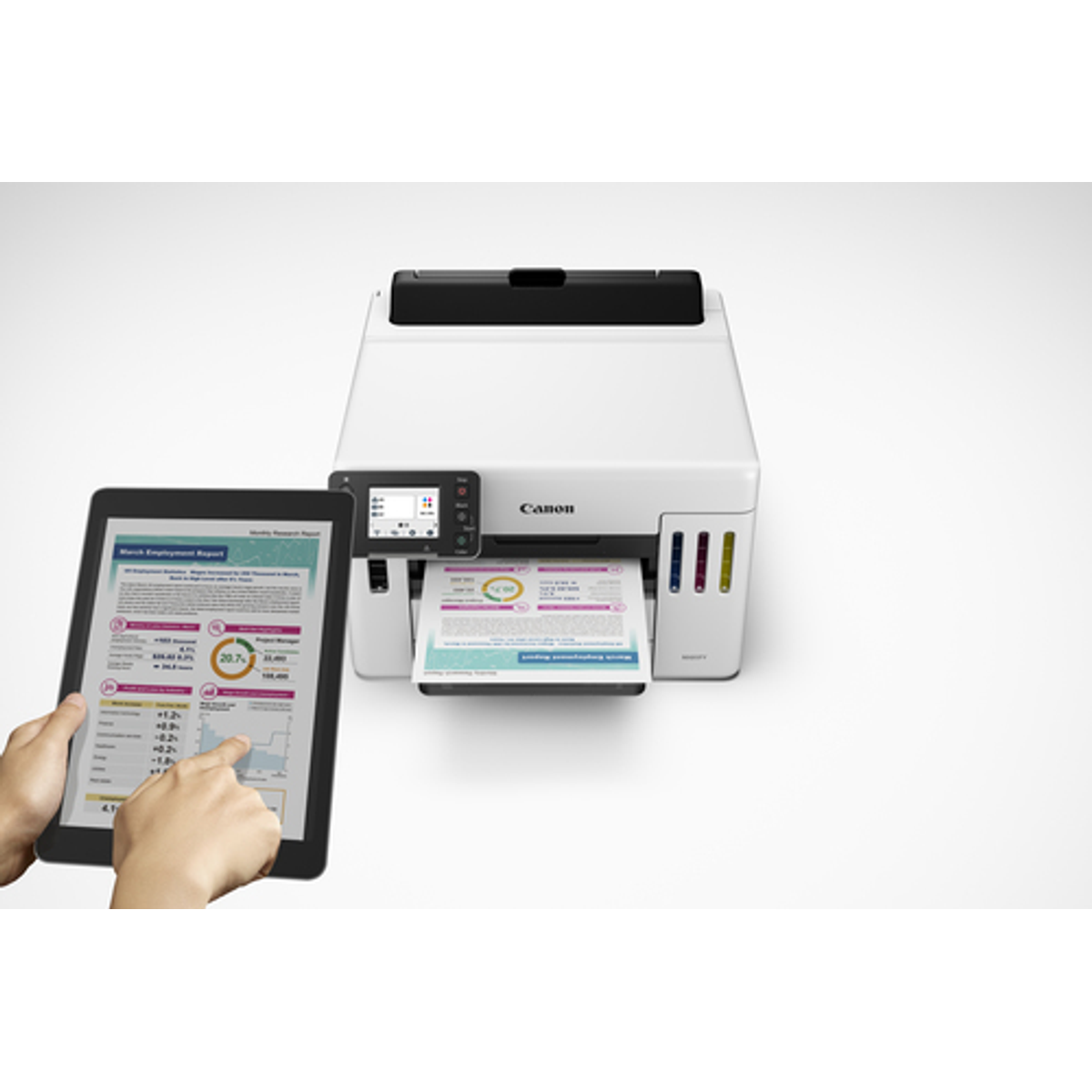 Impresora Canon MAXIFY GX5550 Color - vista 10