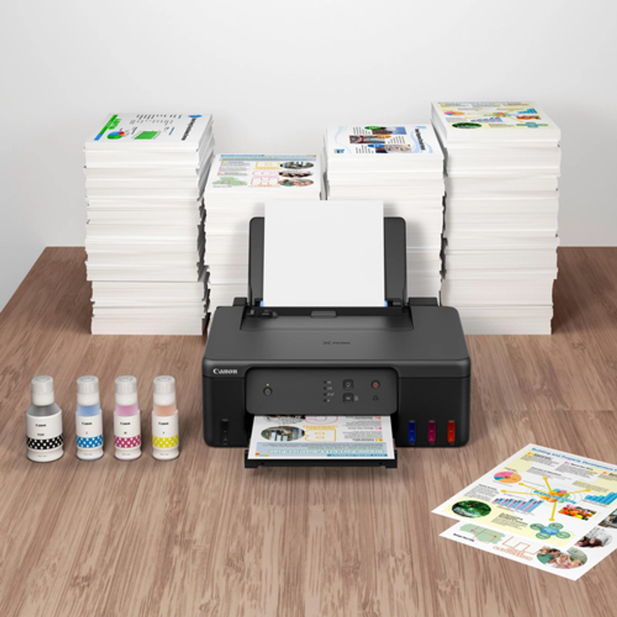 Impresora Canon MEGATANK G1530 Color - vista 7