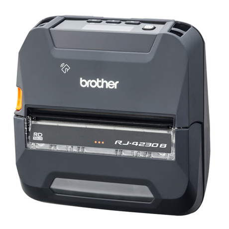 Impresora de etiquetas Brother RJ-4230B Térmica directa RJ4230BZ1 - vista 2