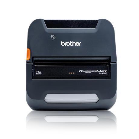 Impresora de etiquetas Brother RJ-4230B Térmica directa RJ4230BLZ1