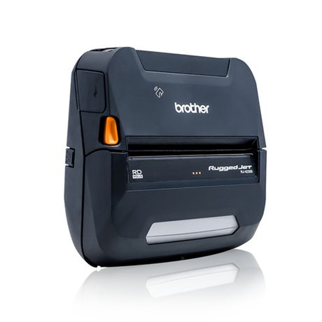 Impresora de etiquetas Brother RJ-4230B Térmica directa RJ4230BLZ1 - vista 2
