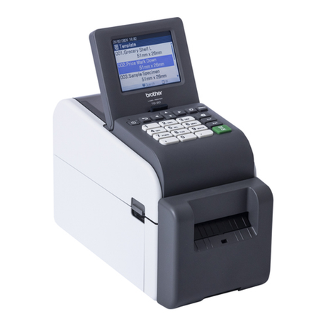 Impresora de etiquetas Brother TD2320DSA300 Térmica directa - vista 7