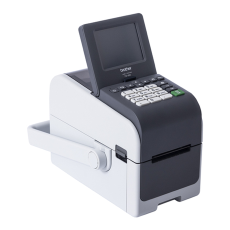 Impresora de etiquetas Brother TD2350DSAH300 Térmica directa - vista 3