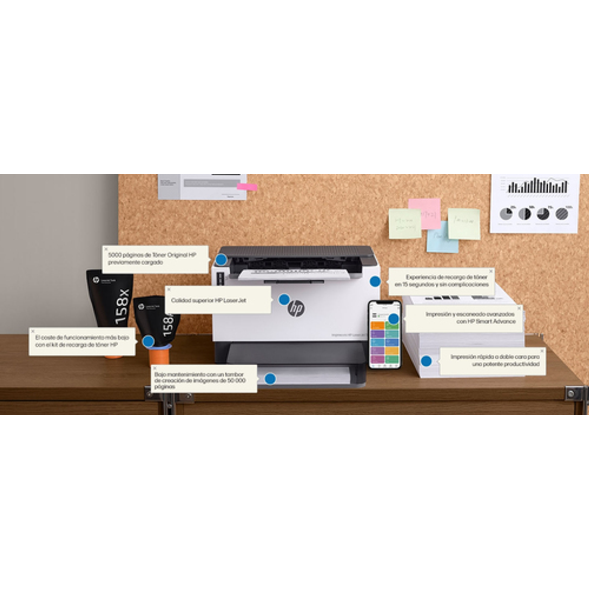 Impresora HP 2504dw Láser Monocromo - vista 16