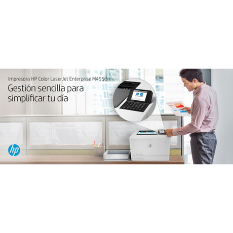 Impresora HP LaserJet Enterprise M455dn Color - vista 10