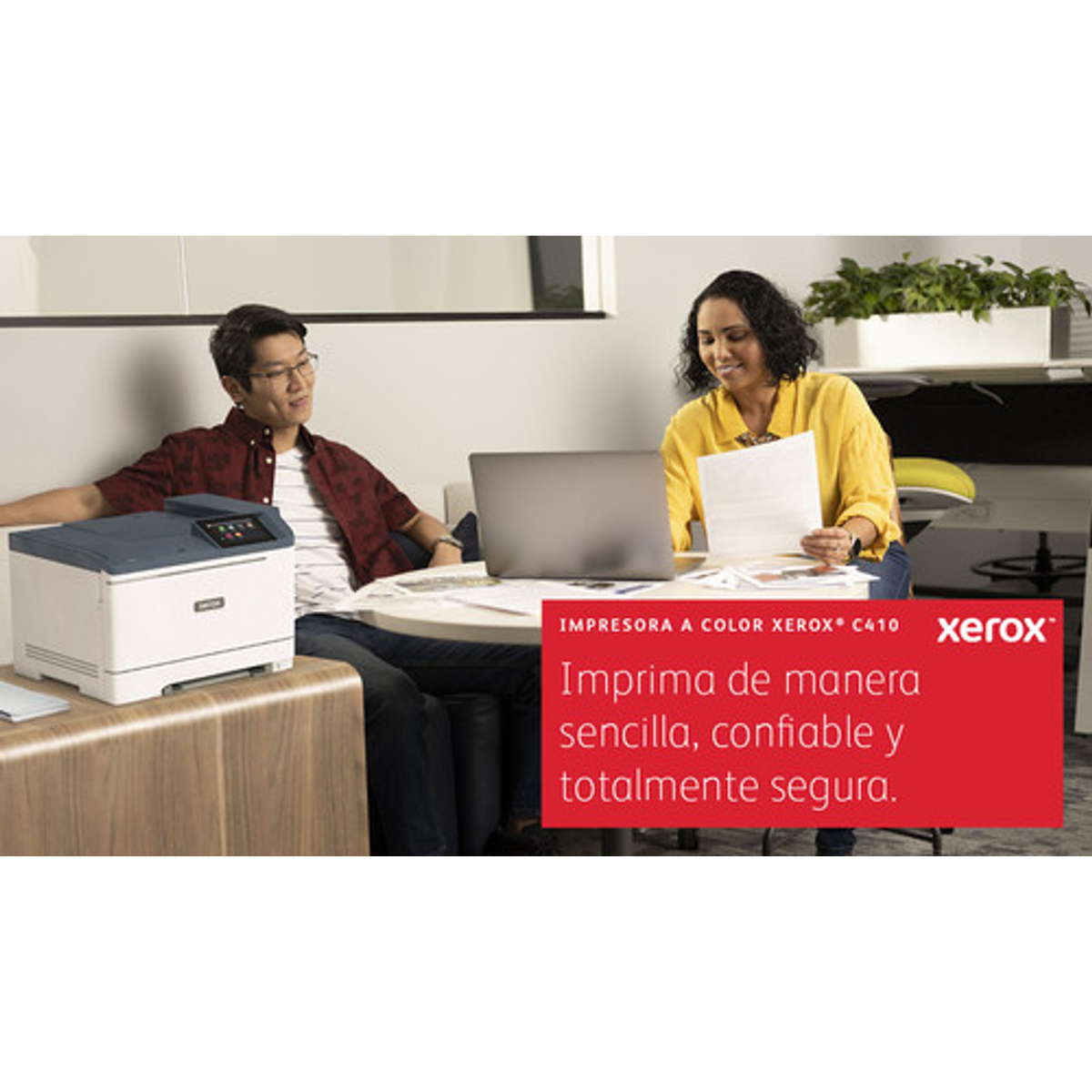 Impresora Xerox C410 Láser Color - vista 8
