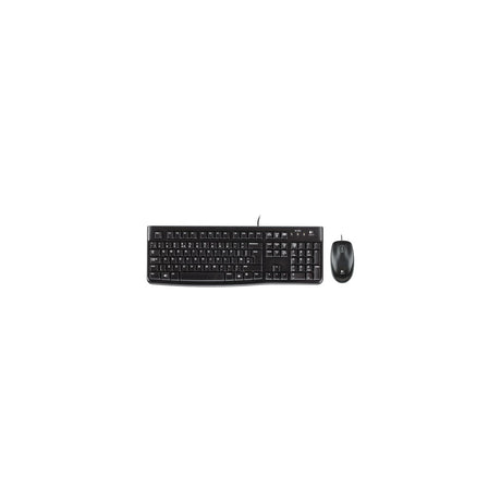 Kit teclado y ratón Logitech MK120 USB italiano, vista principal