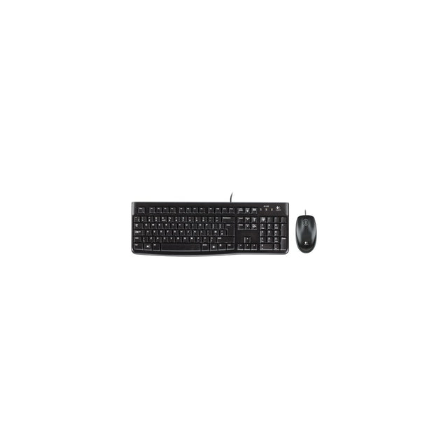 Kit teclado y ratón Logitech MK120 USB italiano, vista principal