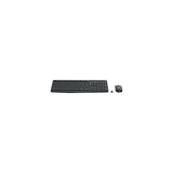 Kit teclado y ratón Logitech MK235 inalámbrico español gris, vista principal
