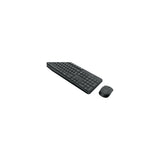 Kit teclado y ratón Logitech MK235 inalámbrico español gris, vista 2