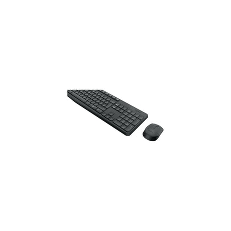 Kit teclado y ratón Logitech MK235 inalámbrico español gris, vista 2