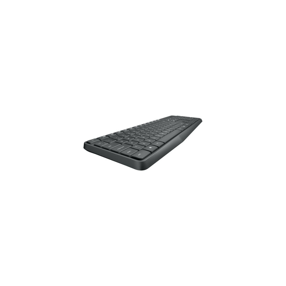 Kit teclado y ratón Logitech MK235 inalámbrico español gris, vista 5