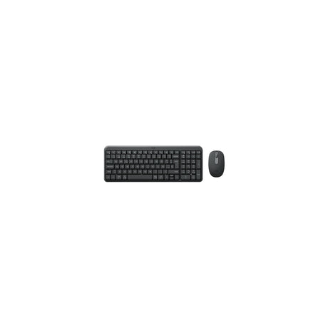Kit teclado y ratón Logitech MK250 inalámbrico español grafito, vista principal