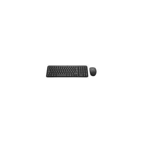 Kit teclado y ratón Logitech MK250 inalámbrico español grafito, vista 3