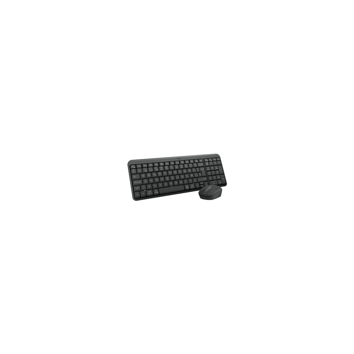 Kit teclado y ratón Logitech MK250 inalámbrico español grafito, vista 4