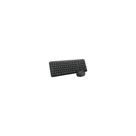 Kit teclado y ratón Logitech MK250 inalámbrico español grafito, vista 4