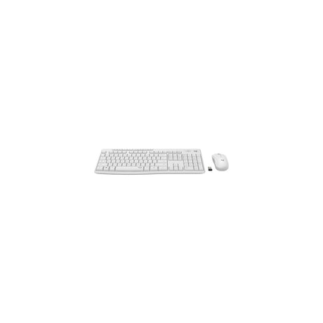 Kit teclado y ratón Logitech MK295 Silent español blanco roto, vista principal