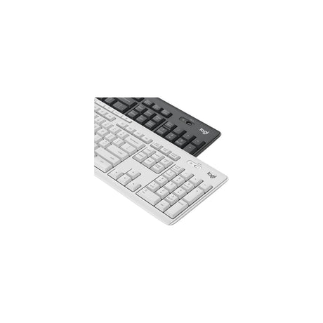 Kit teclado y ratón Logitech MK295 Silent español blanco roto, vista 7