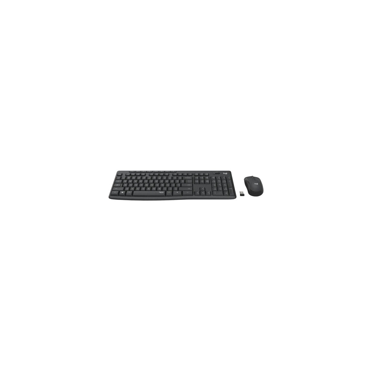 Kit teclado y ratón Logitech MK295 Silent inalámbrico español grafito, vista principal