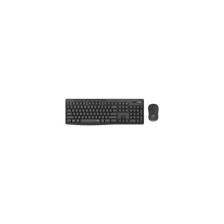 Kit teclado y ratón Logitech MK295 Silent inalámbrico español grafito, vista 2