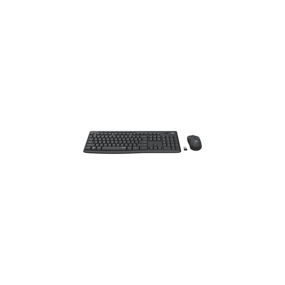 Kit teclado y ratón Logitech MK295 Silent portugués grafito, vista principal