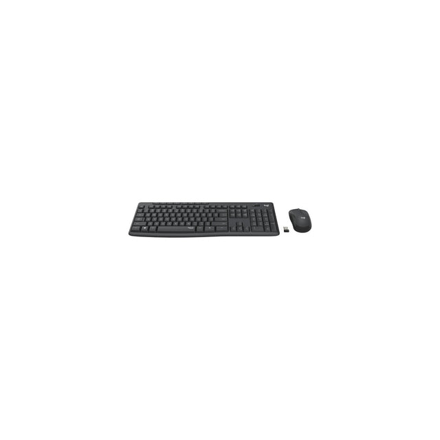 Kit teclado y ratón Logitech MK295 Silent portugués grafito, vista principal